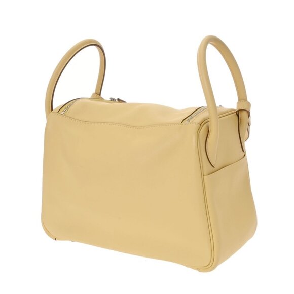 HERMES Lindy 30 2WAY Jaune poussin hand bag - Picture 2 of 10